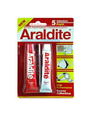 Lem Epoxy  Adhesive Merah Merk  Araldite Merupakan Lem 